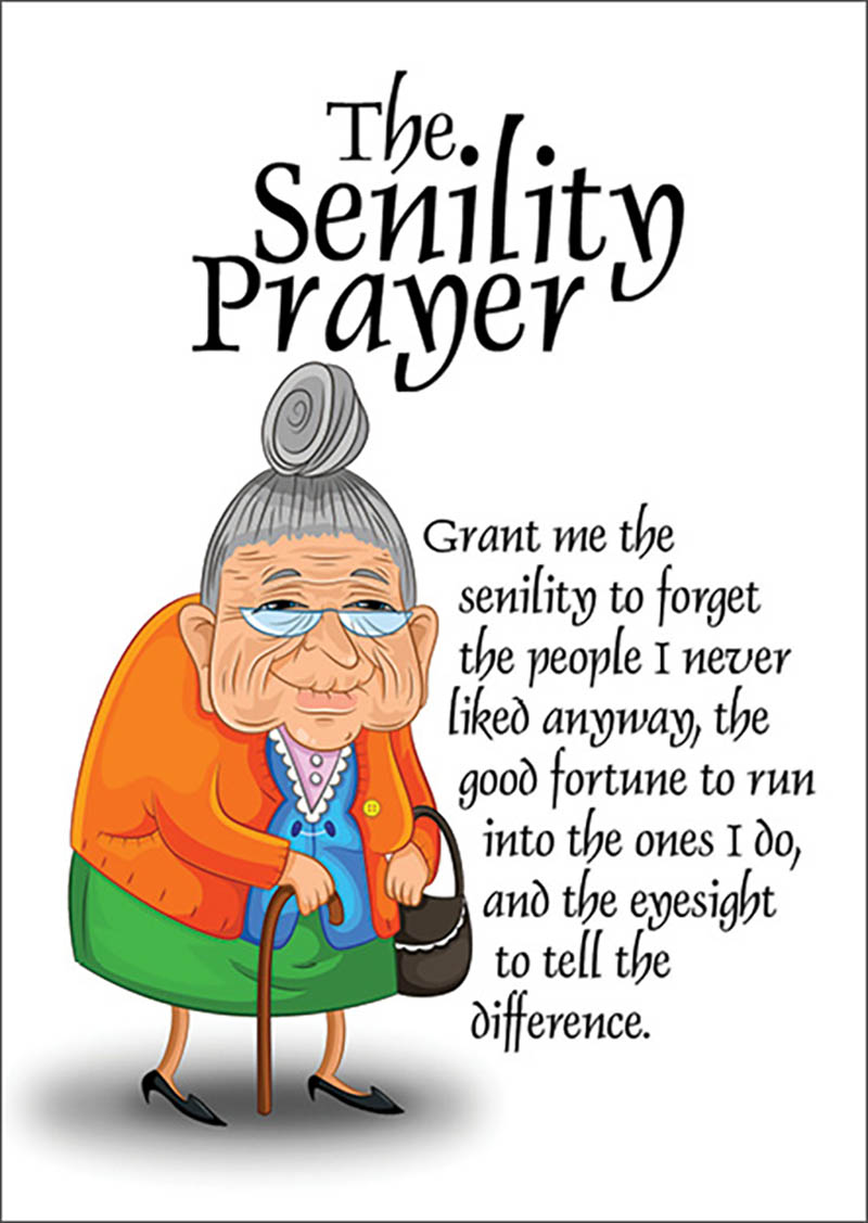 Spirit: Senile Prayer Woman