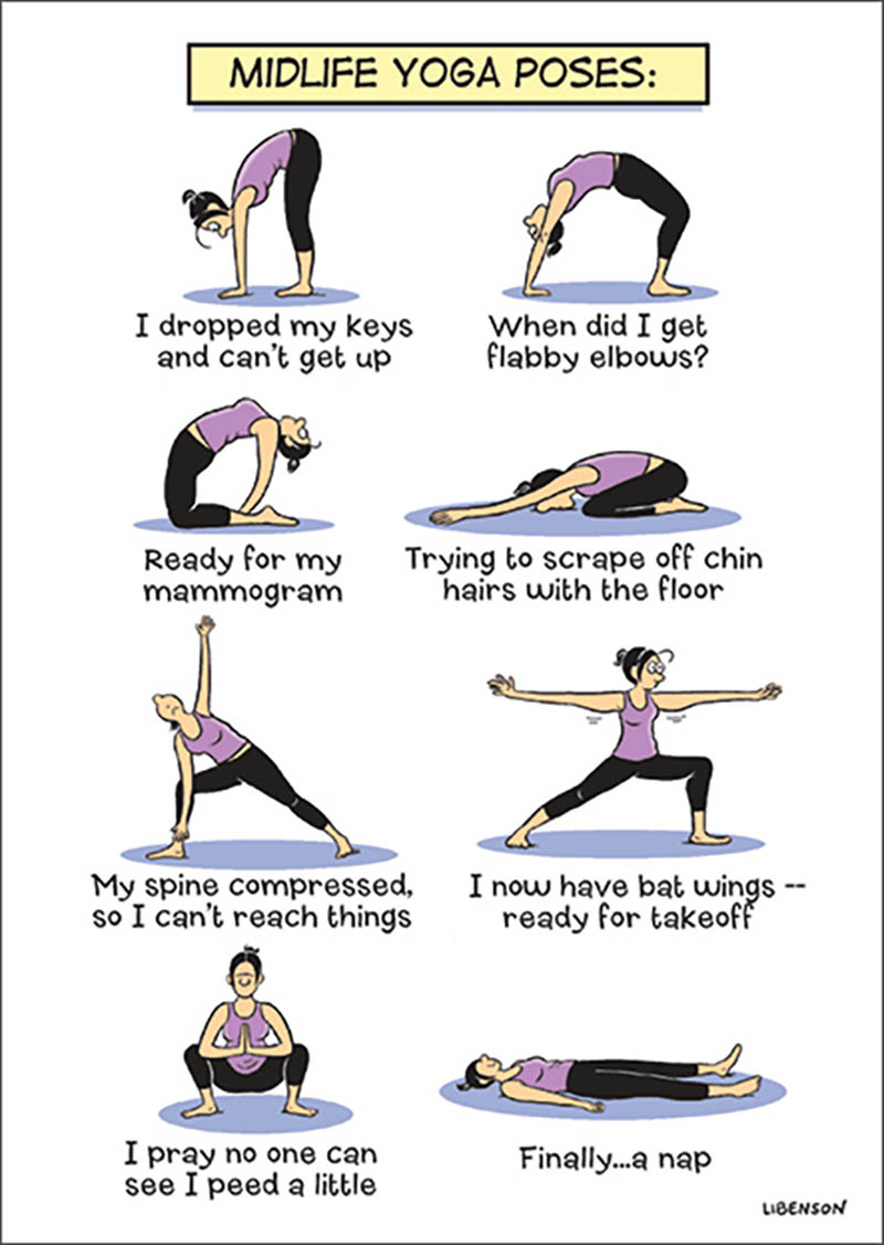 Spirit: Midlife Yoga Poses
