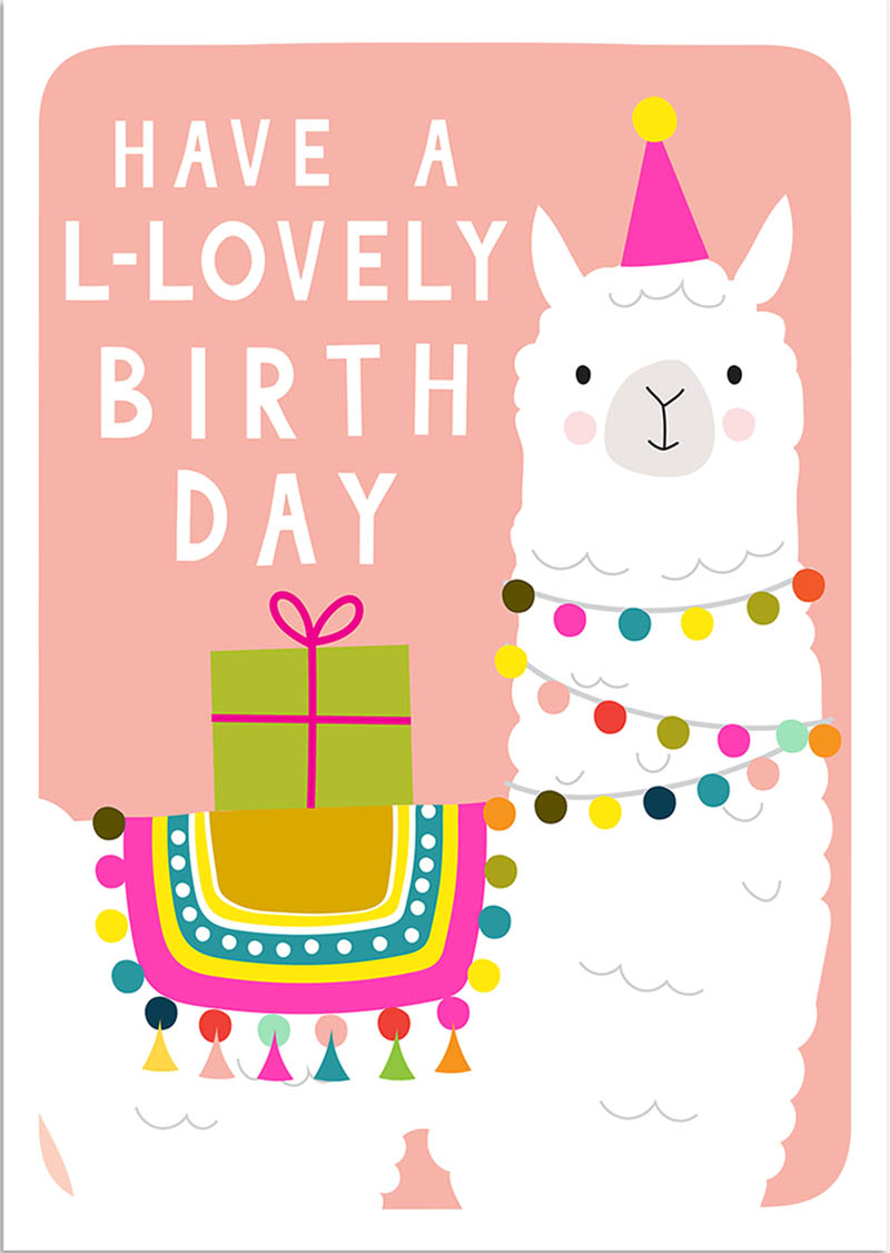 Kind: Llovely Birthday  Llama