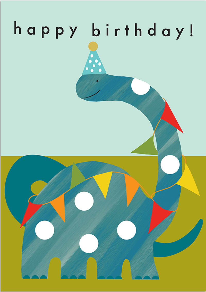 Kind: Happy Birthday  Dino