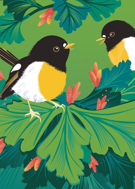 Birds Of A Feather2: Tomtits