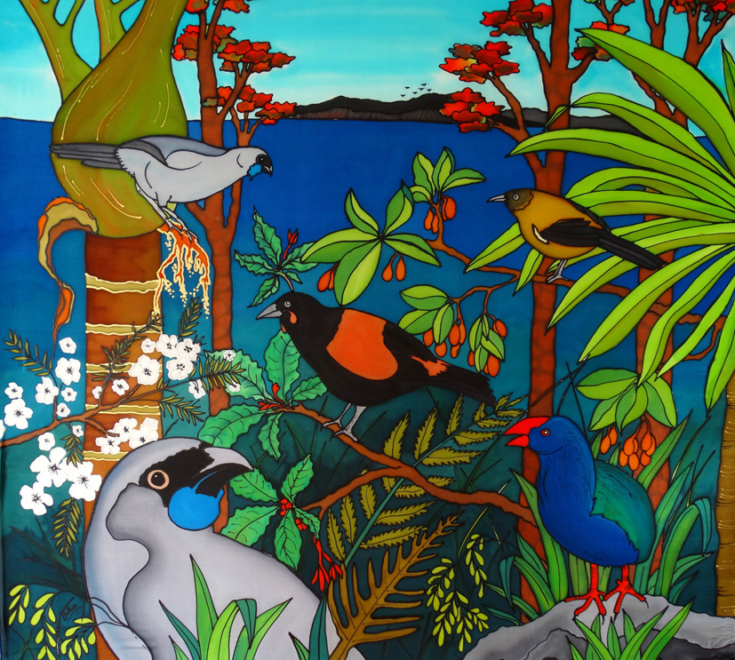 Jo May: Saddleback Birds