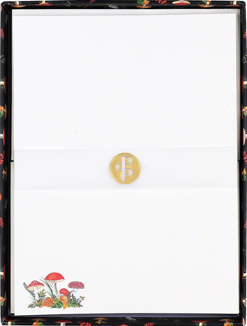 Writing Set: Mushrooms