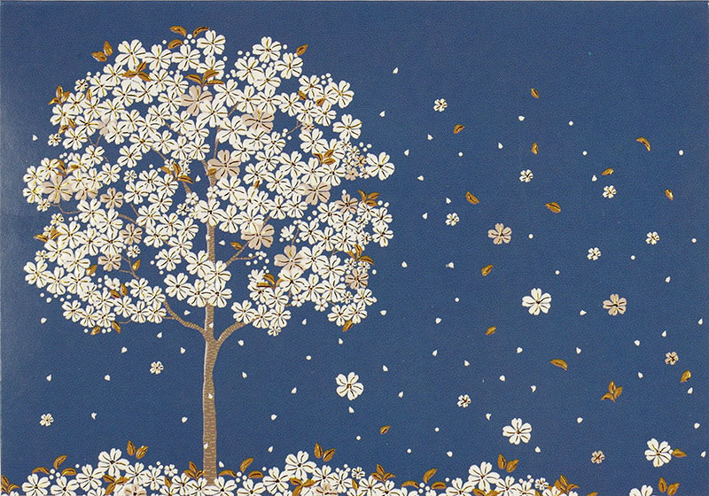 Notecards Falling Blossom