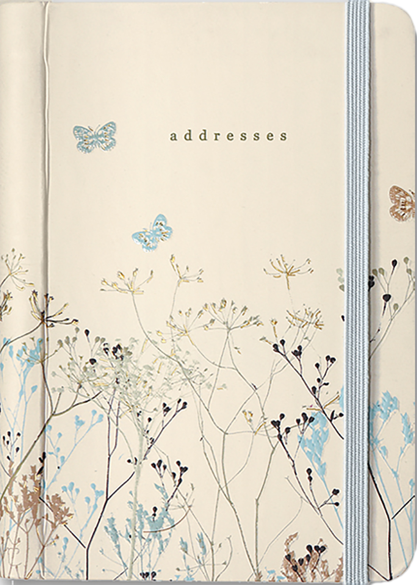 Address Book Butterflies