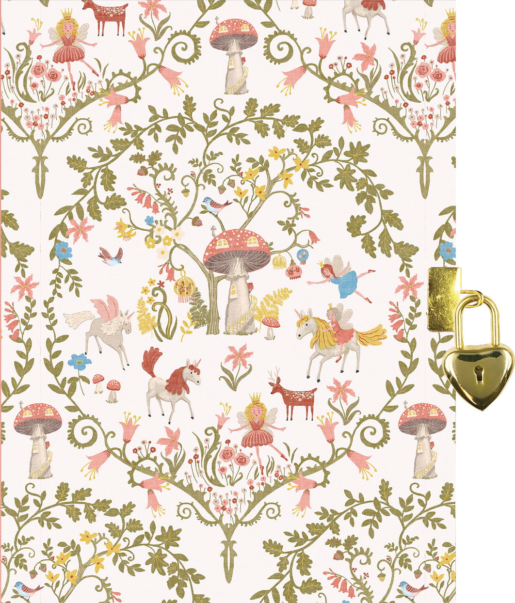 Locking Journal Enchanted Forest