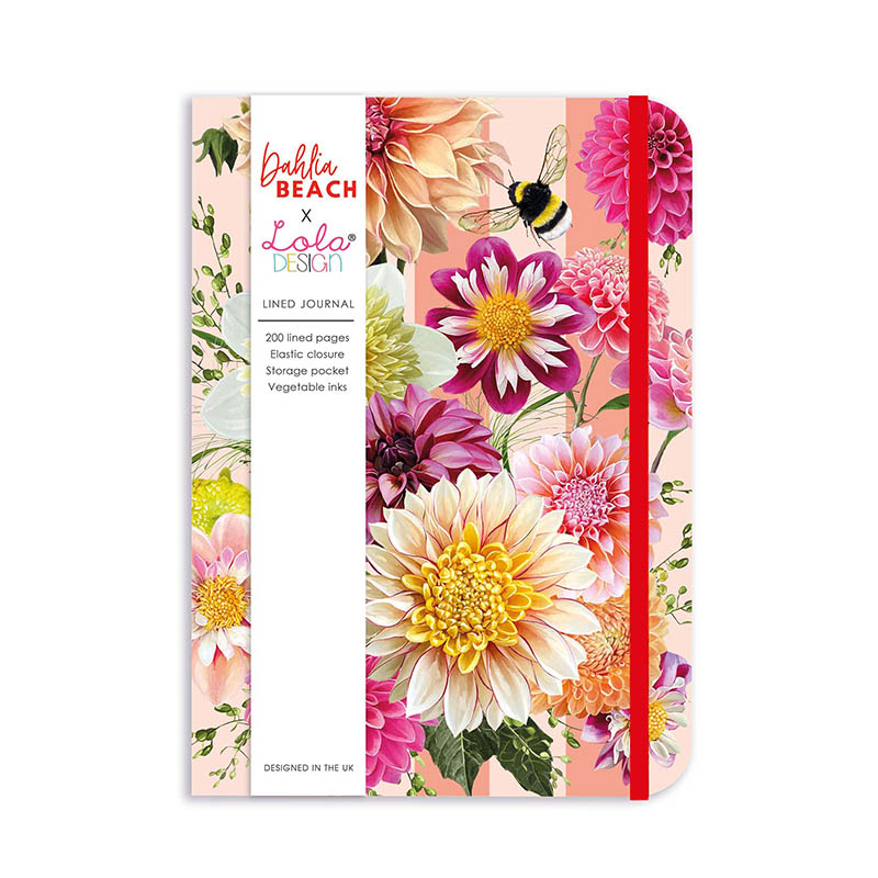Small Journal Dahlia Beach