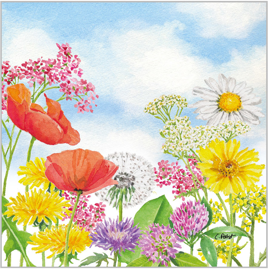 Napkin Cocktail Summer Day