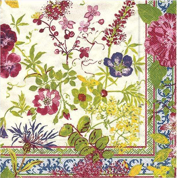 Napkin Lunch Millefleurs