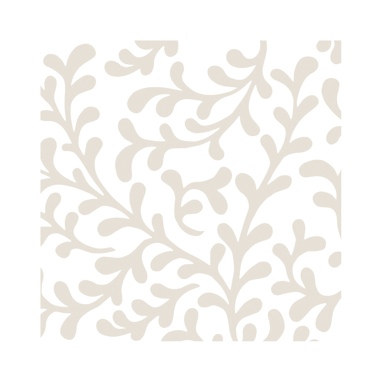 Napkin Lunch Pretty Tendrils Taupe