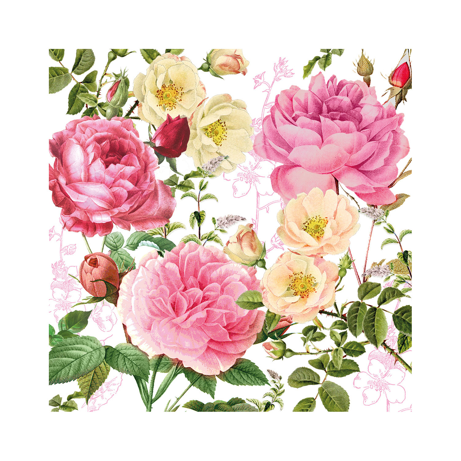 Napkin Lunch Rosalie