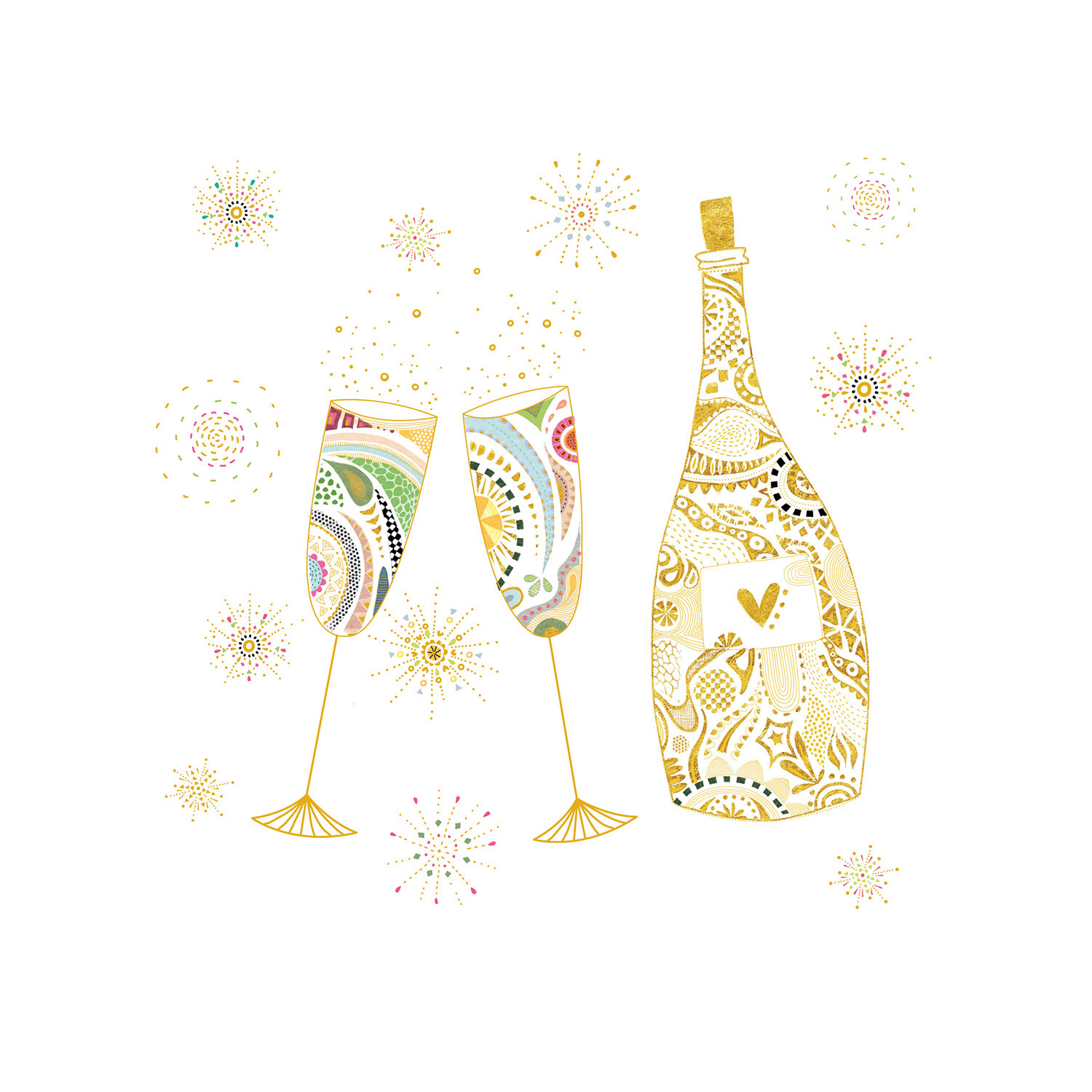 Napkin Lunch Lets Celebrate