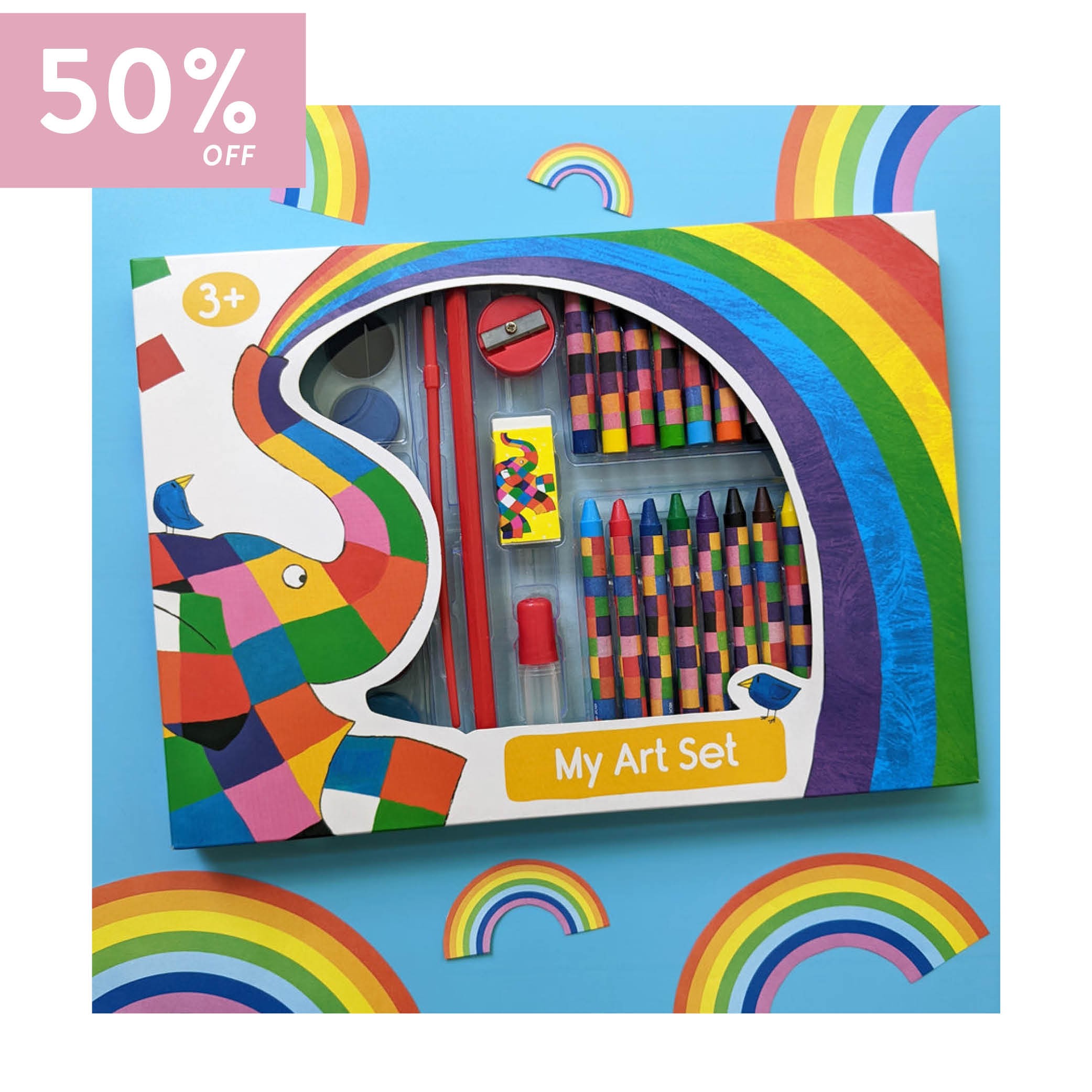 Window 42PC Art Set: Elmer