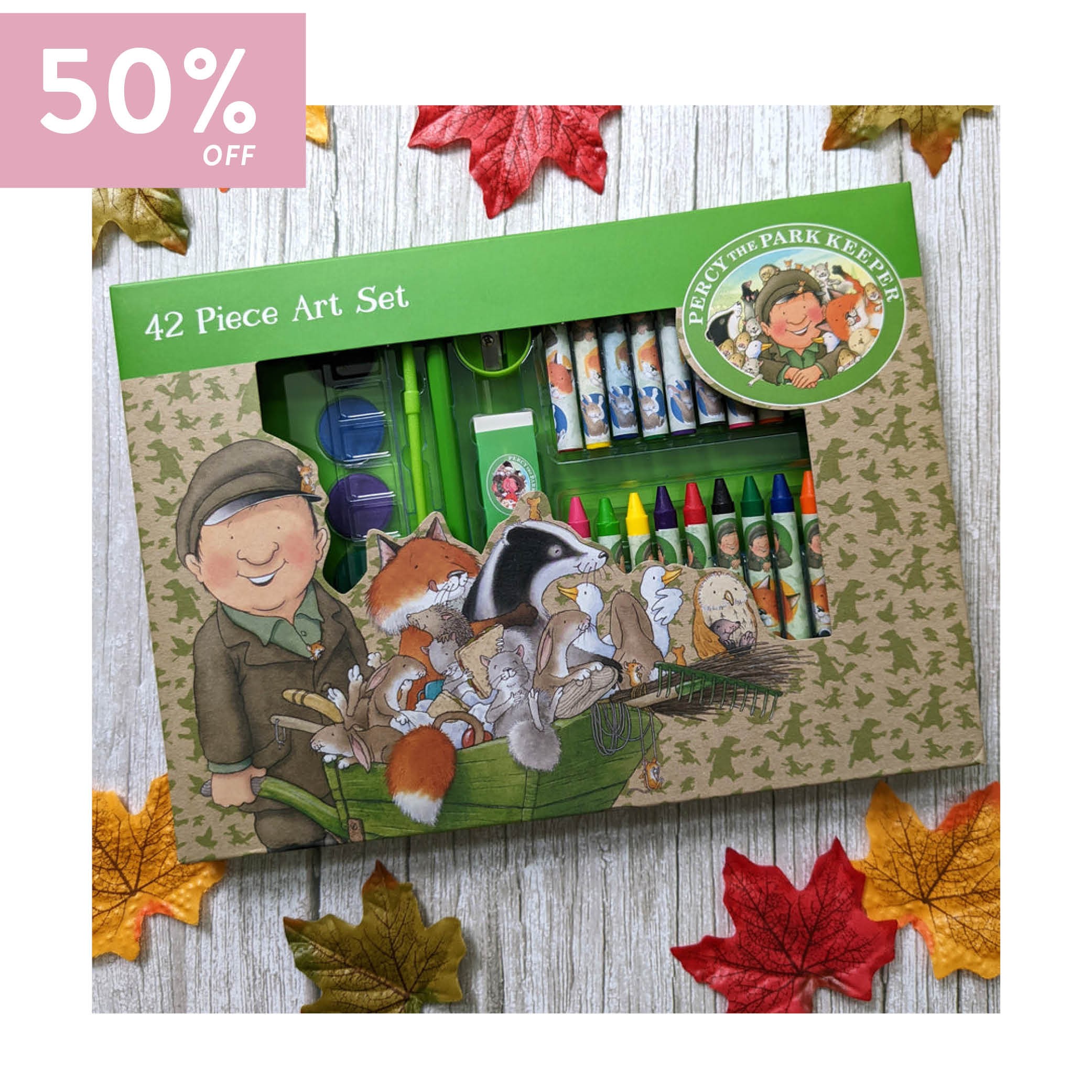 Window 42PC Art Set: Percy Park Ranger