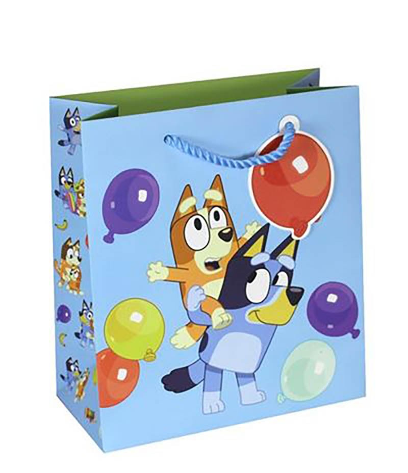 Gift Bag Medium Bluey Party Balloons