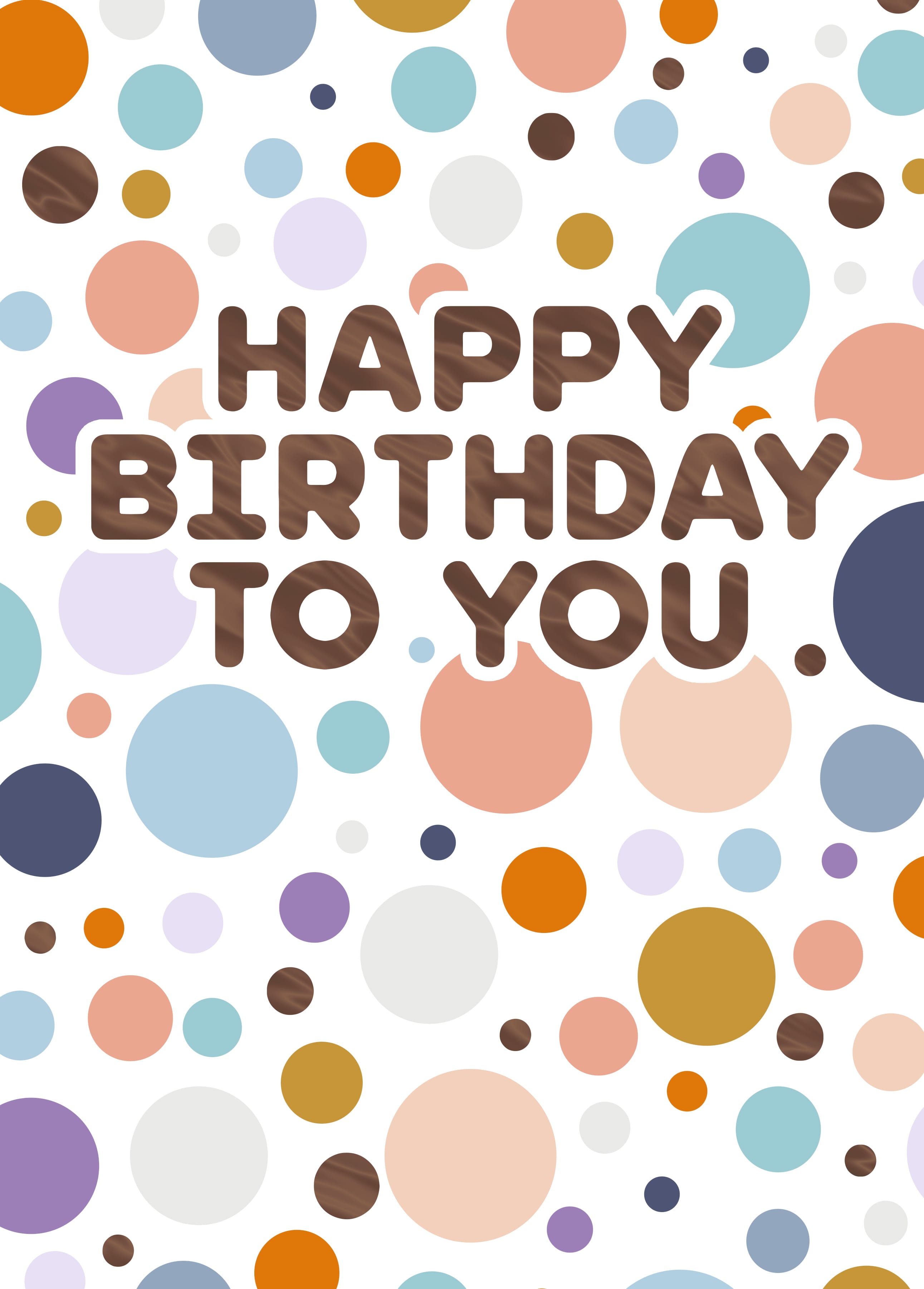Jumbo: Female Birthday Dots