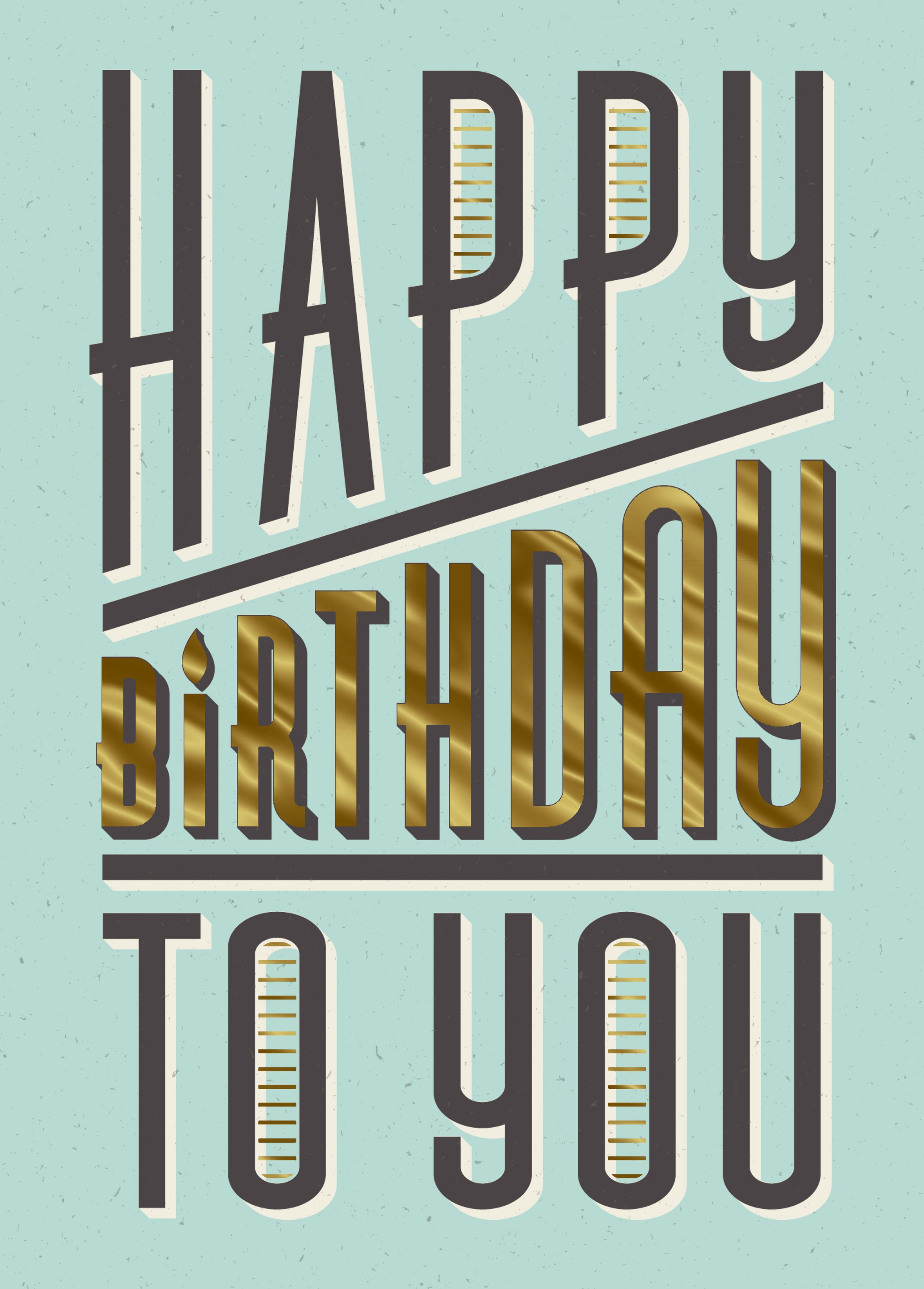 Jumbo: Male Birthday Text