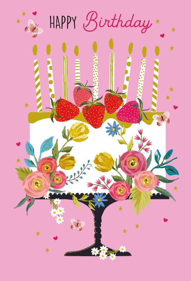 Jumbo: Happy Birthday Cake