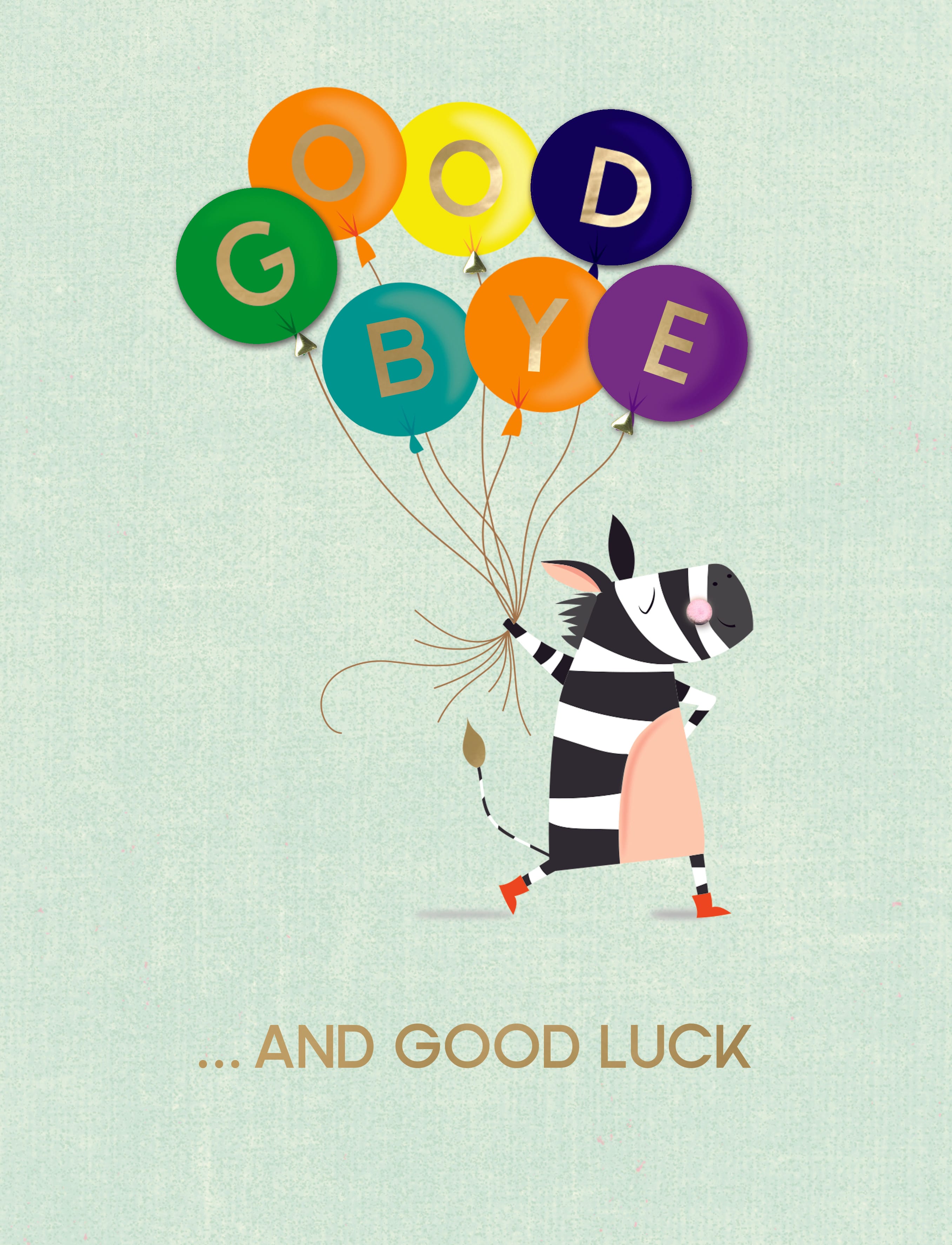 Jumbo: Goodbye Goodluck Zebra