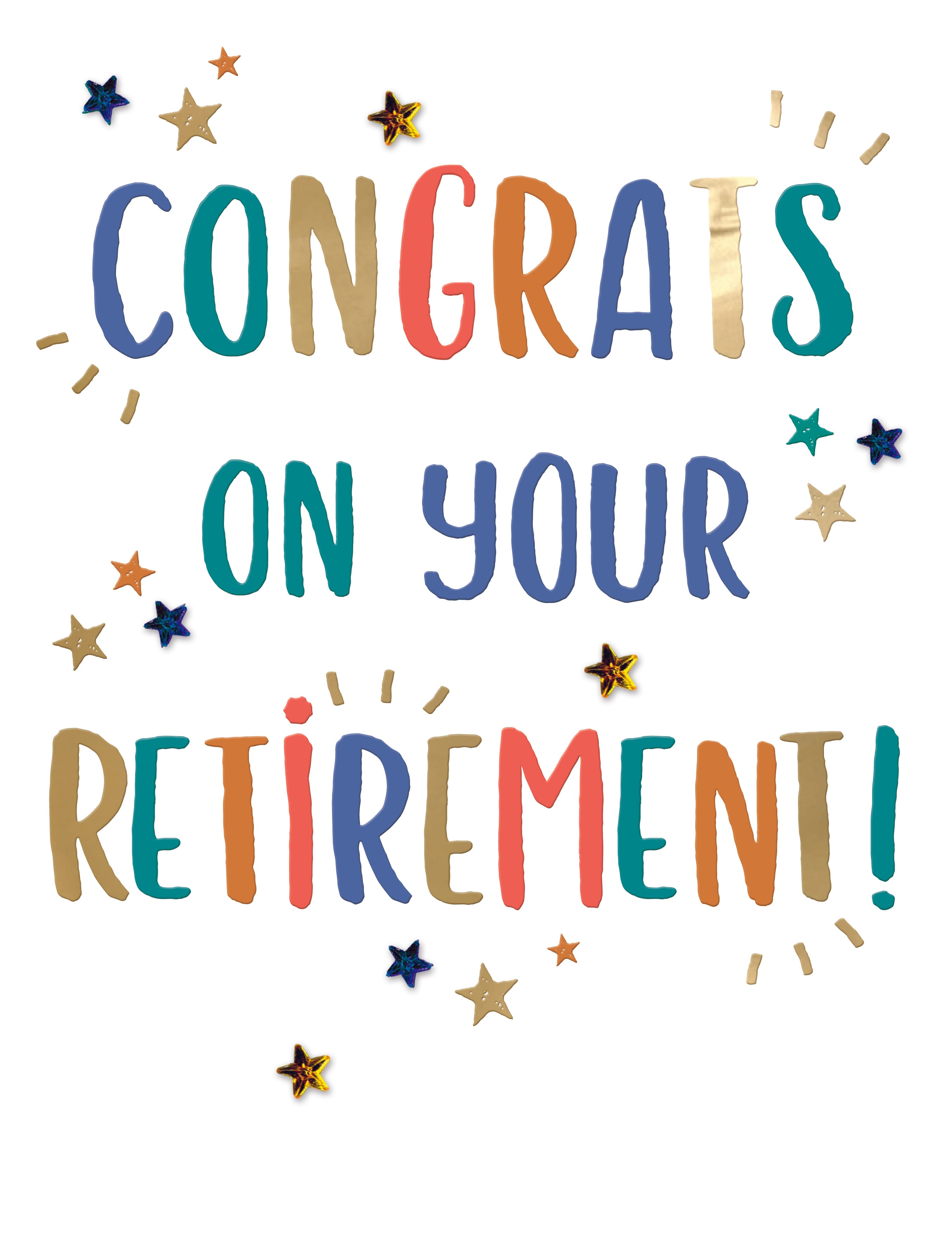 Jumbo: Retirement Lettering