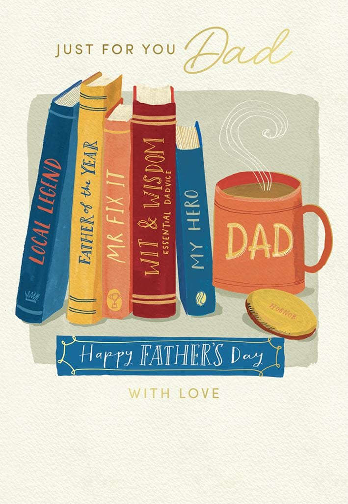 Father's Day Books And Coffee