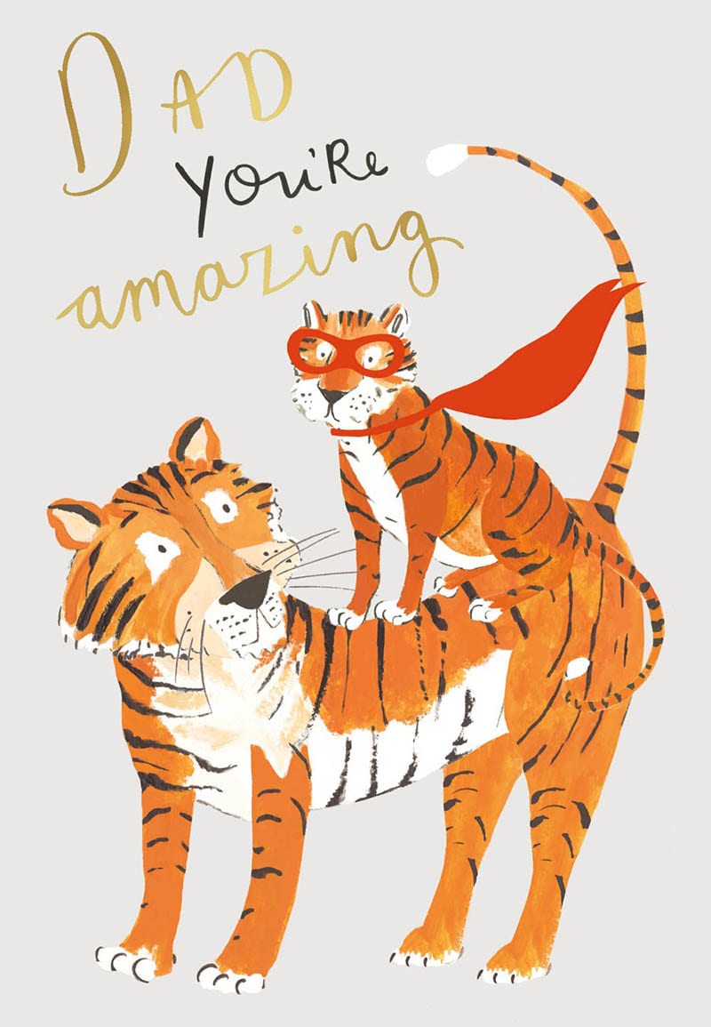 Father's Day Louise Tiler Tiger