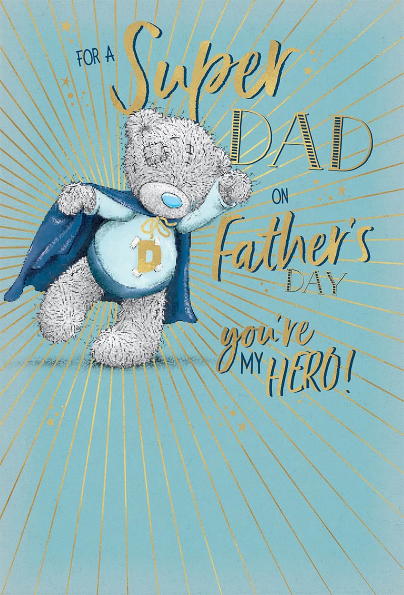 Father's Day Mty Super Dad Hero
