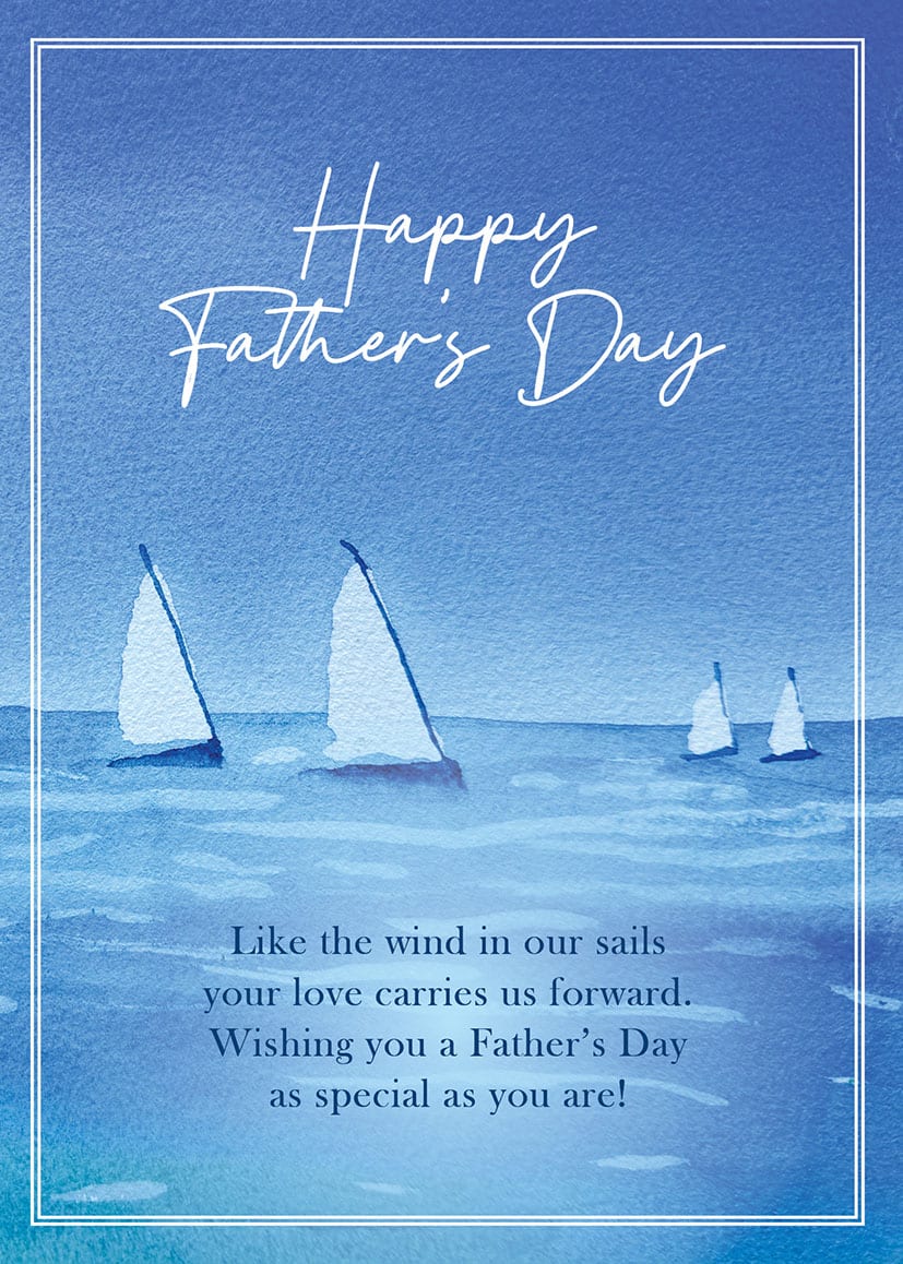 Father's Day Sailing Boats