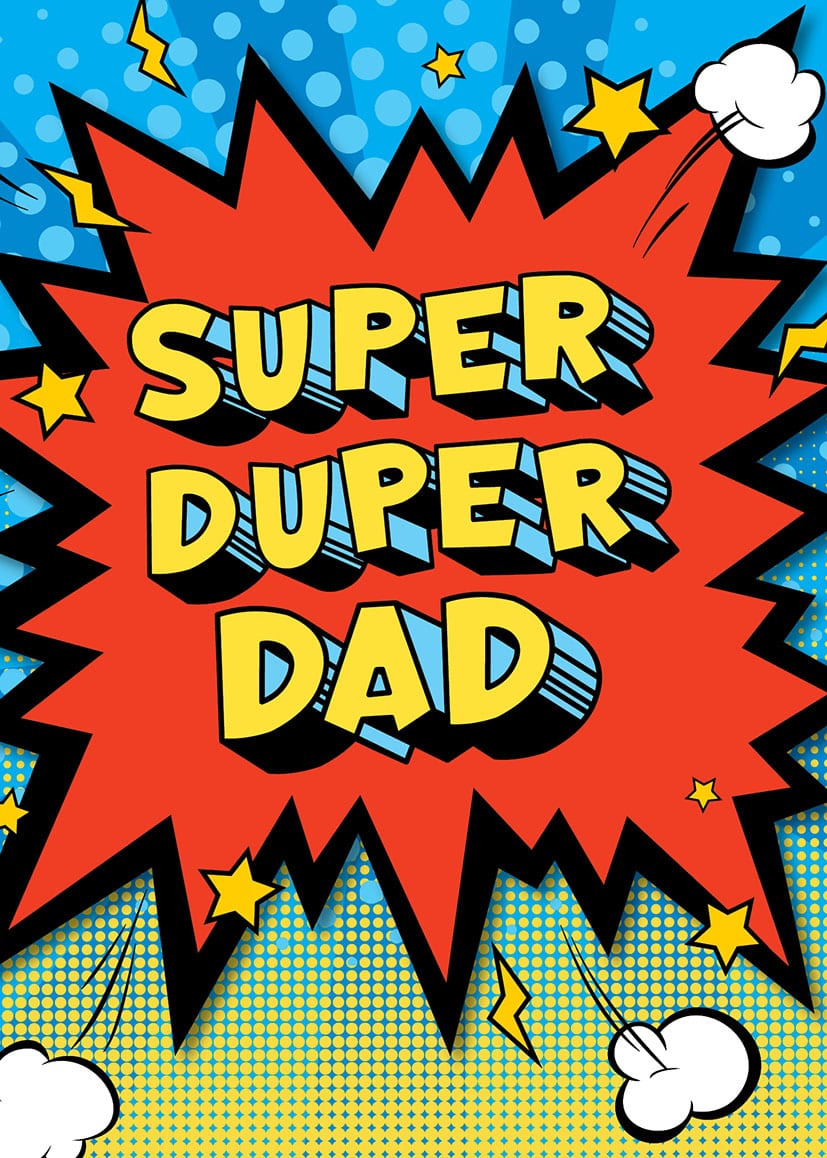 Father's Day Super Duper Fathers Day
