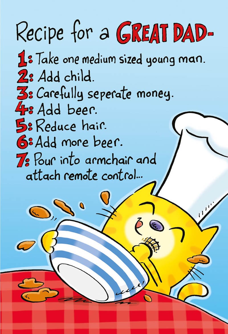 Father's Day Recipe Great Dad