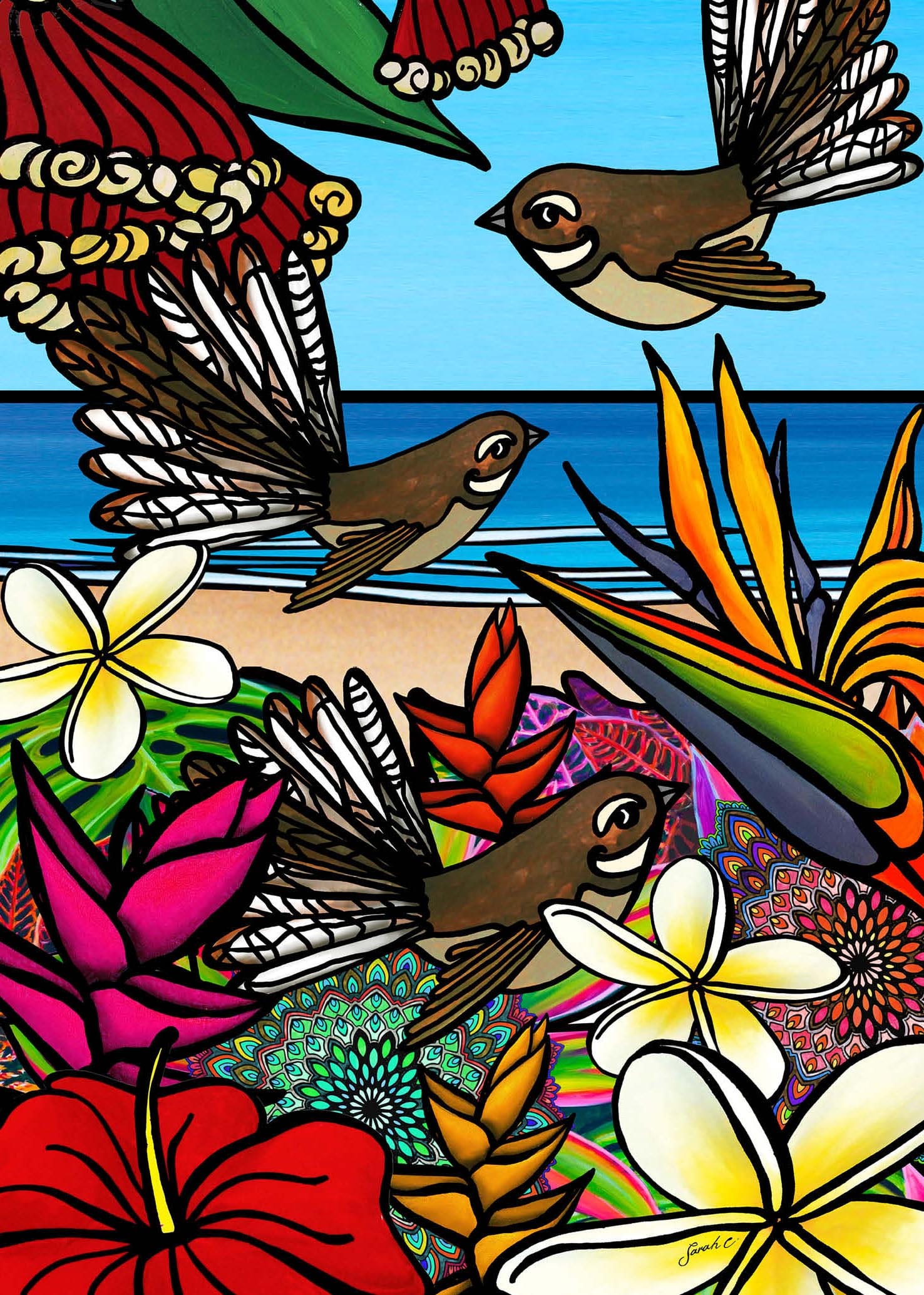 Sarah C: Bohemian Fantail