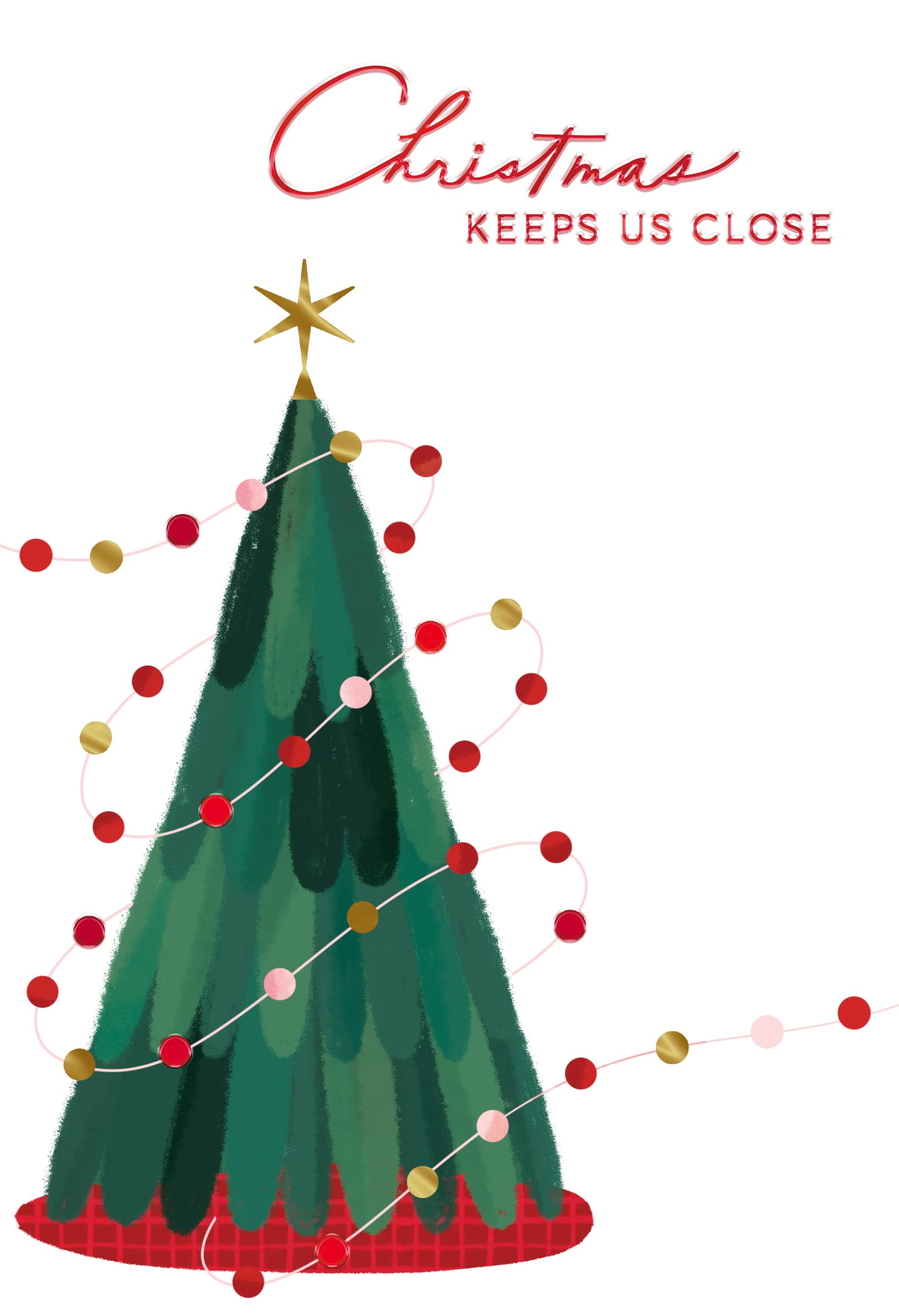 Christmas Across The Miles: Keeps Us Close Tree