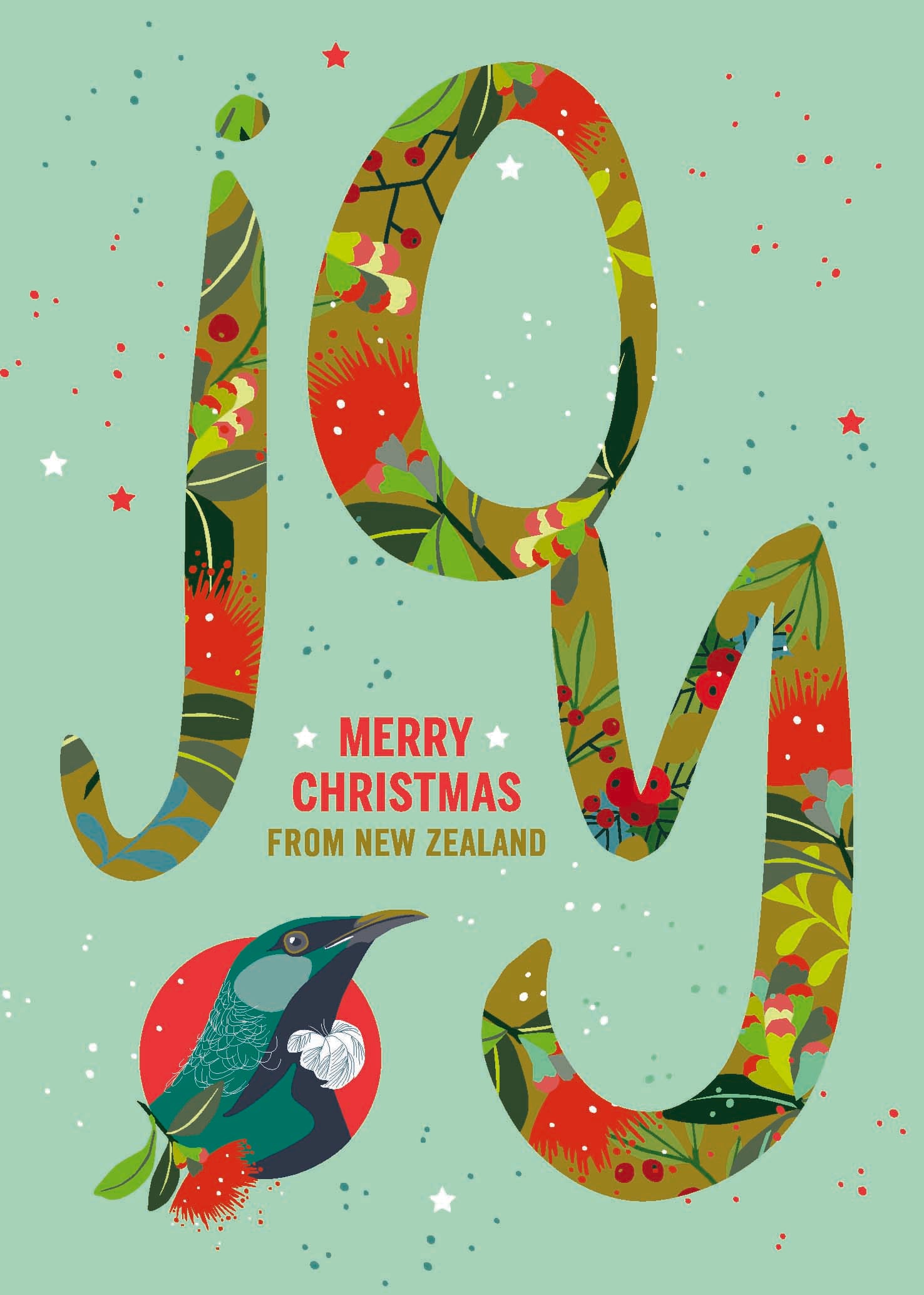 Christmas Across The Miles: Kiwi Christmas Tui
