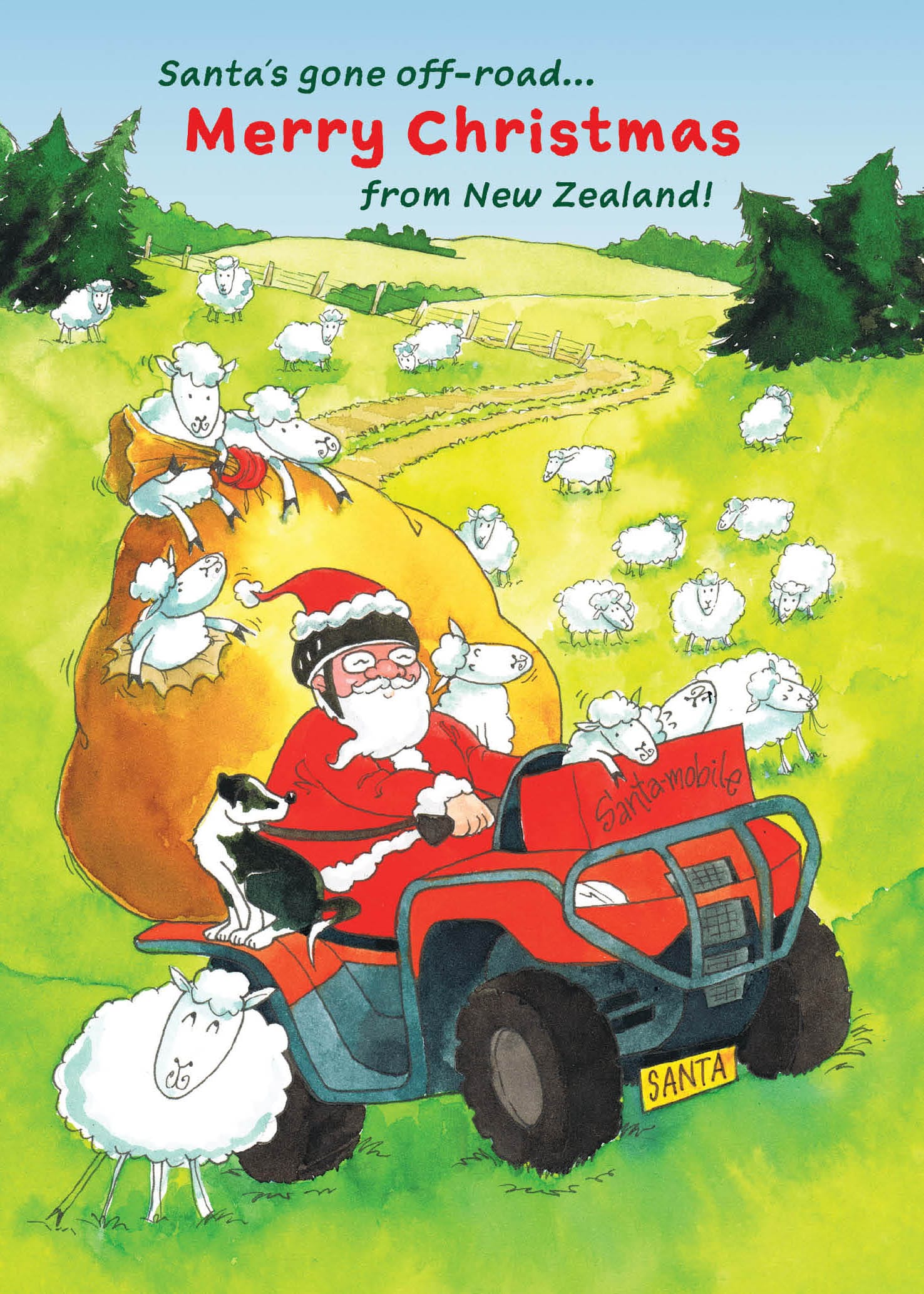 Christmas Across The Miles: Off Road Santa