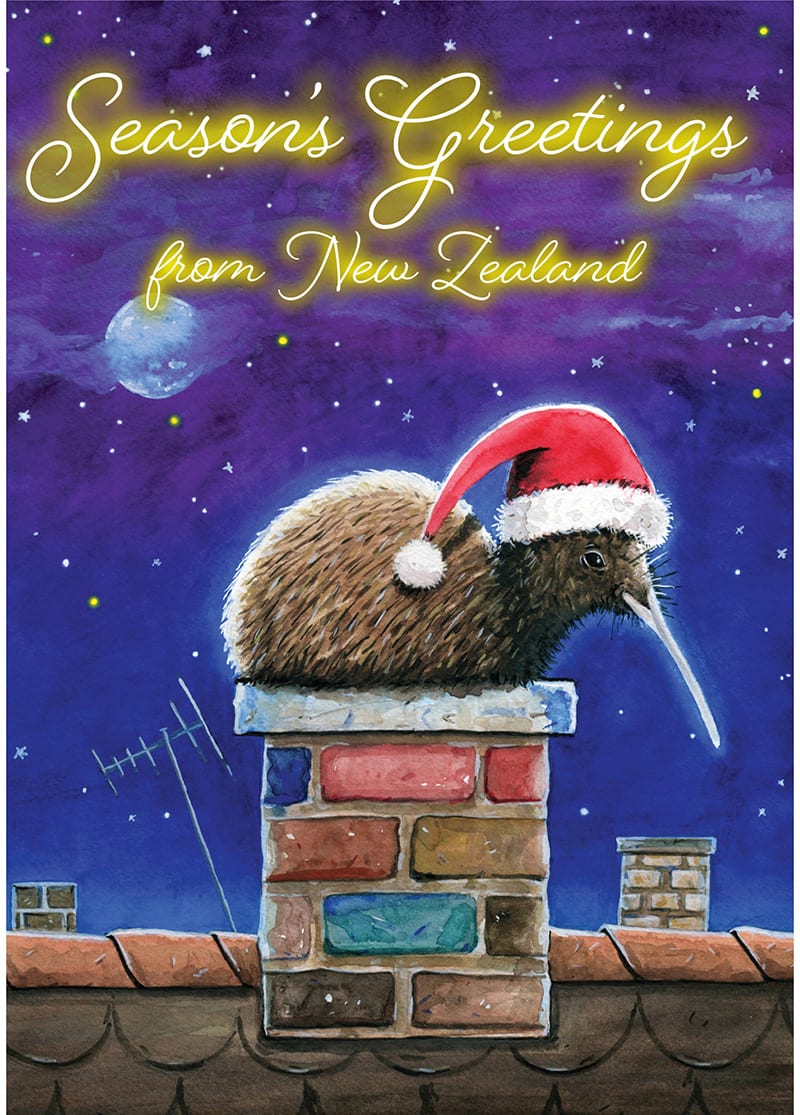 Christmas Across The Miles: Chimney Kiwi
