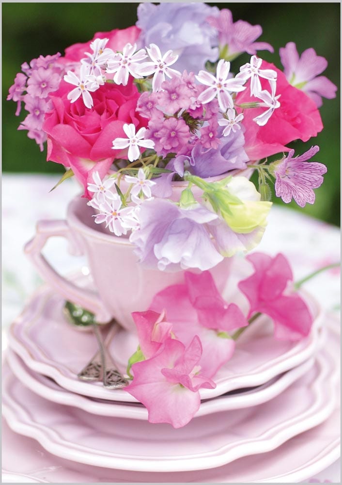 Posies & Petals: Floral Tea Cup