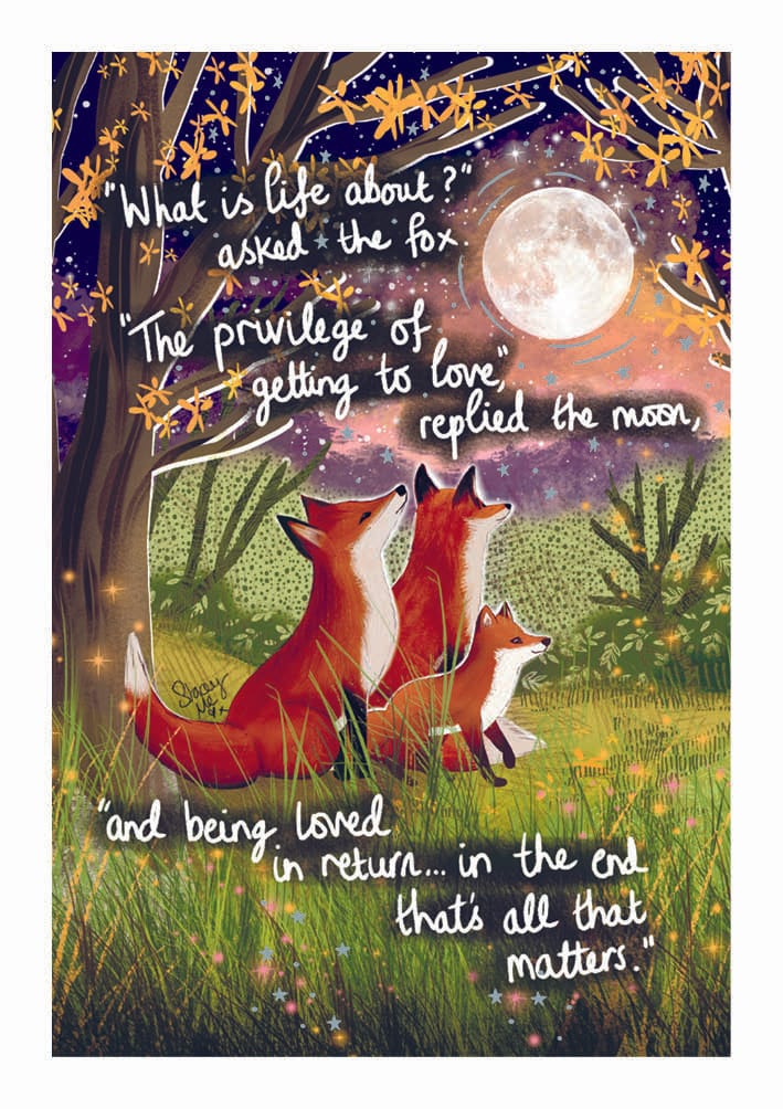 Fox Under The Moon: Being Loved