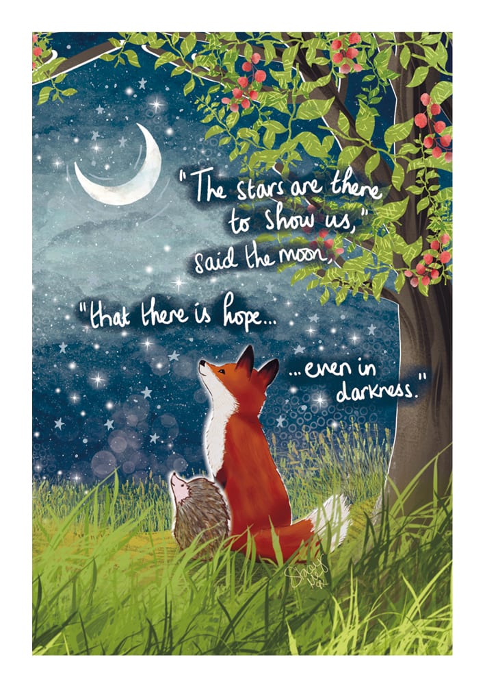 Fox Under The Moon: Hope In Darkness