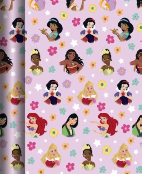 Rollwrap (3m): Princesses Extra-tall