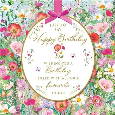 Bday Fem Pretty Garden