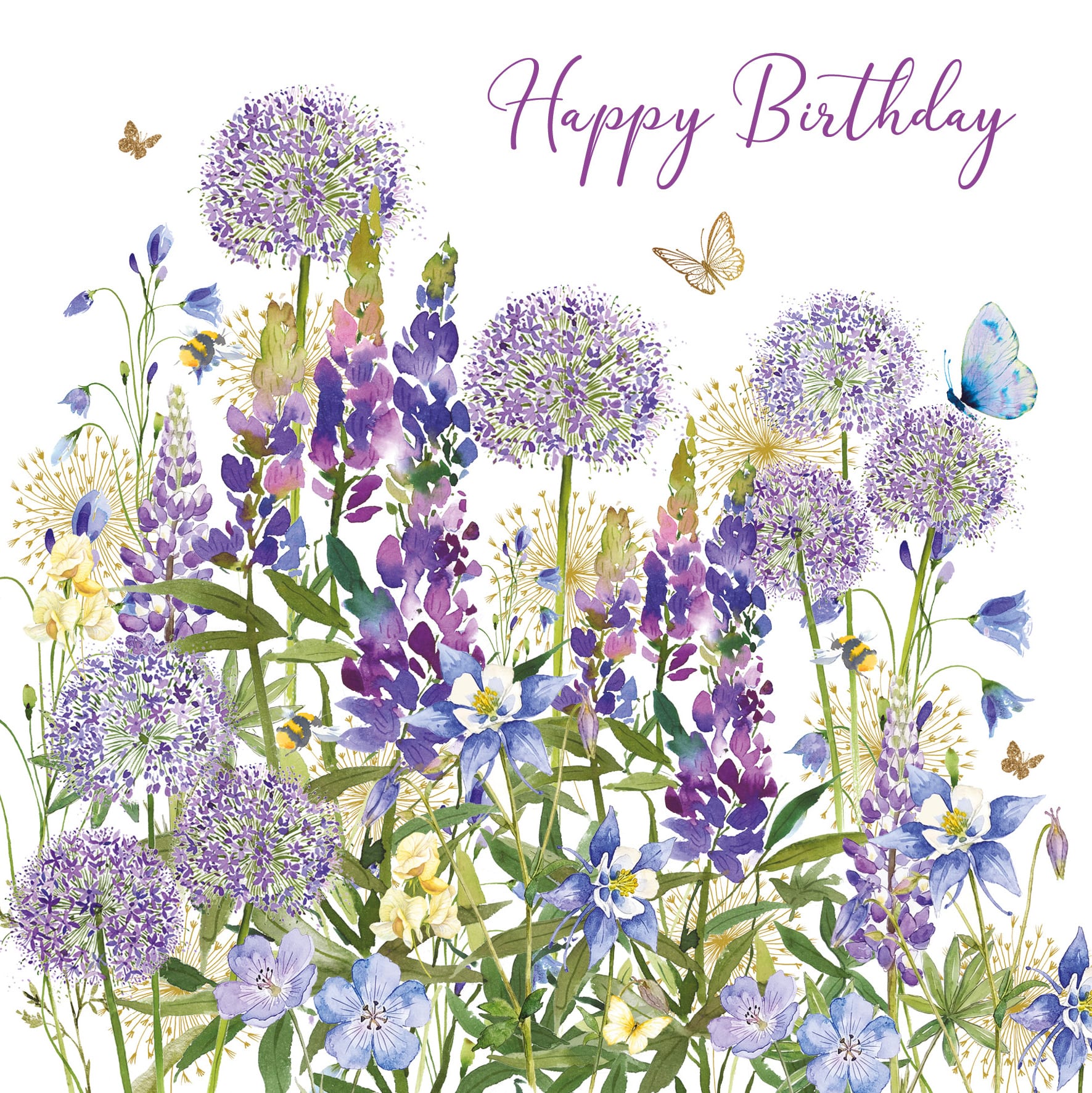 Pizazz: Lupins And Alliums