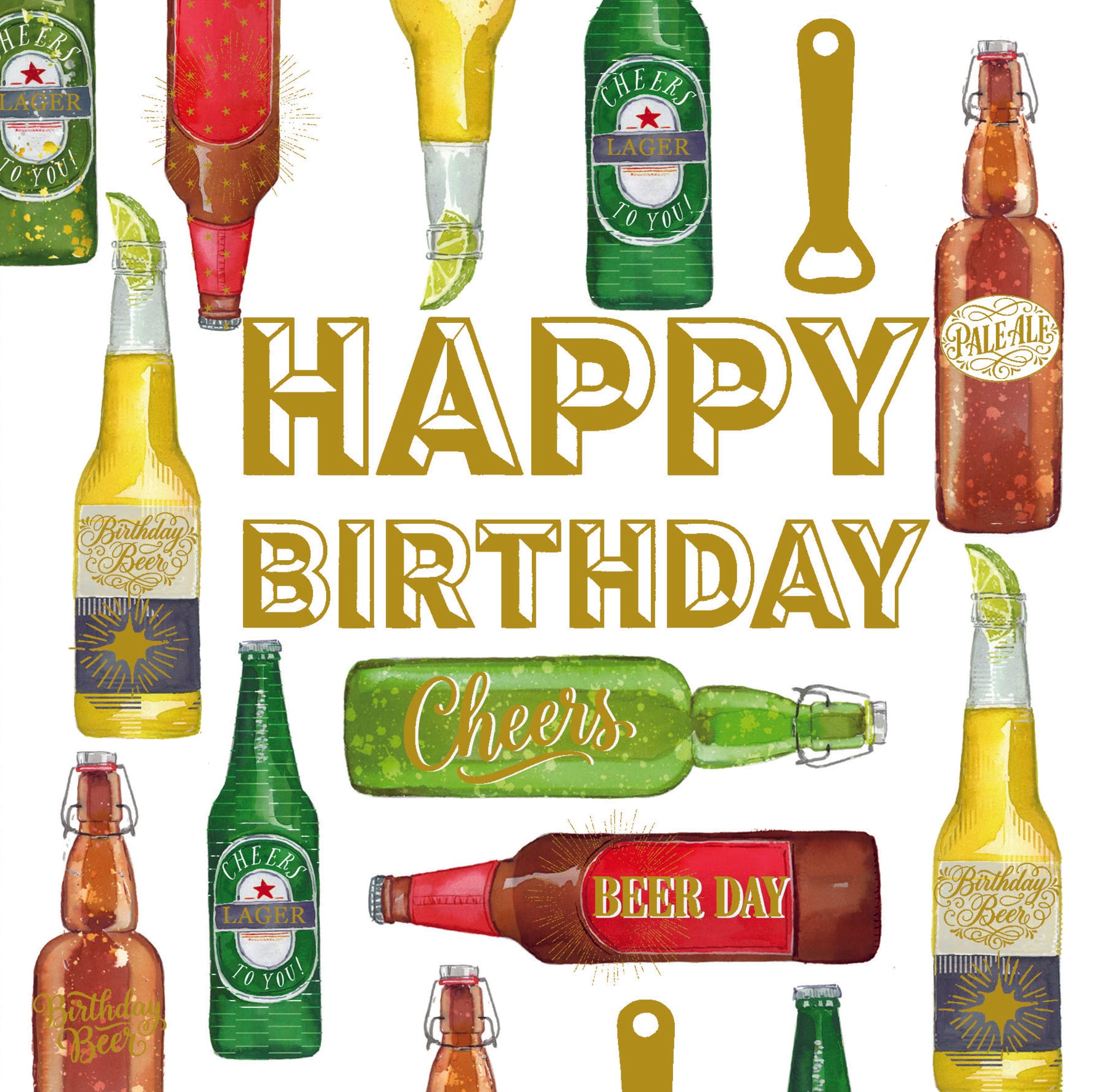 Pizazz For Men: Beer Bottles
