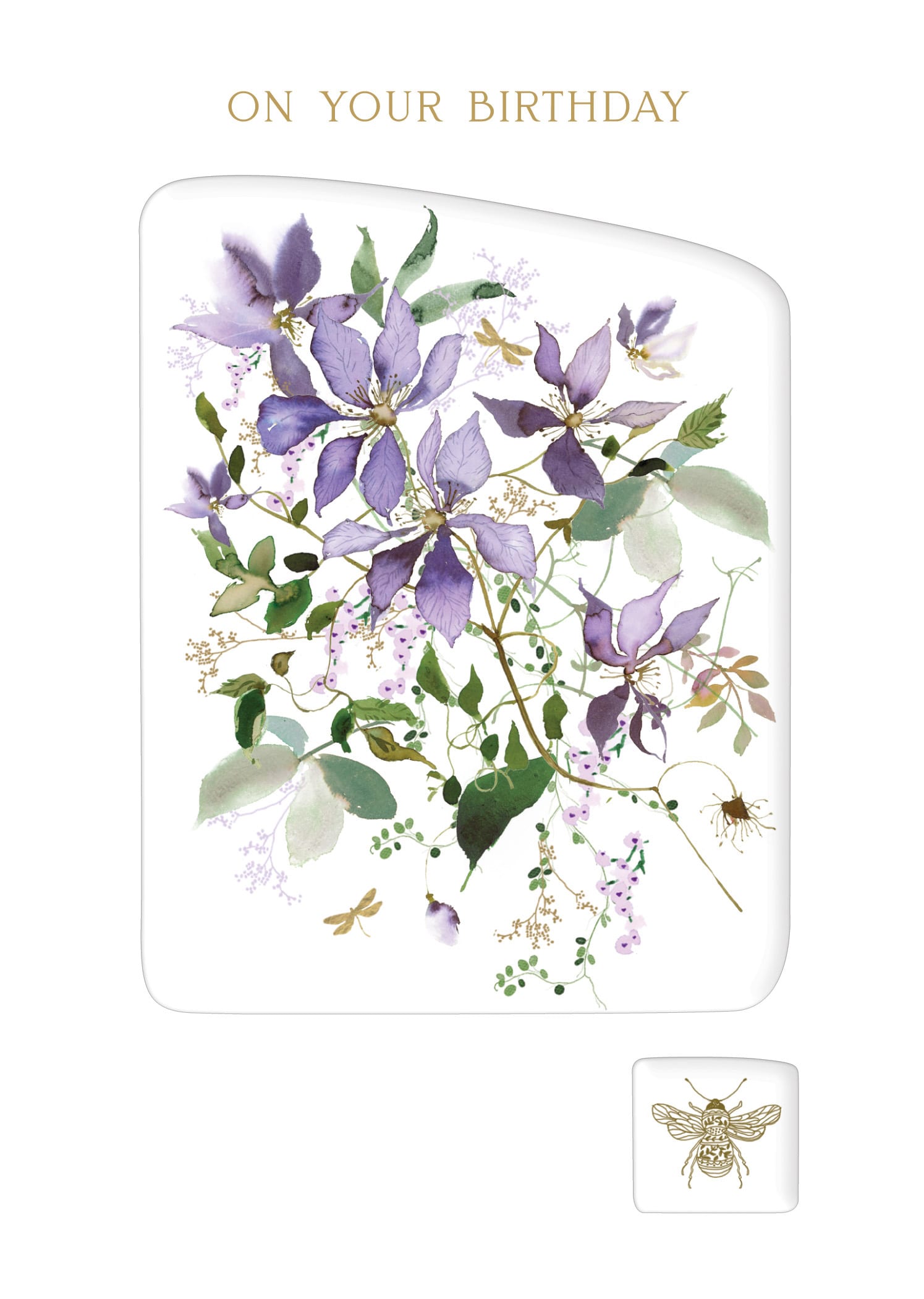 Flower Press: Clematis