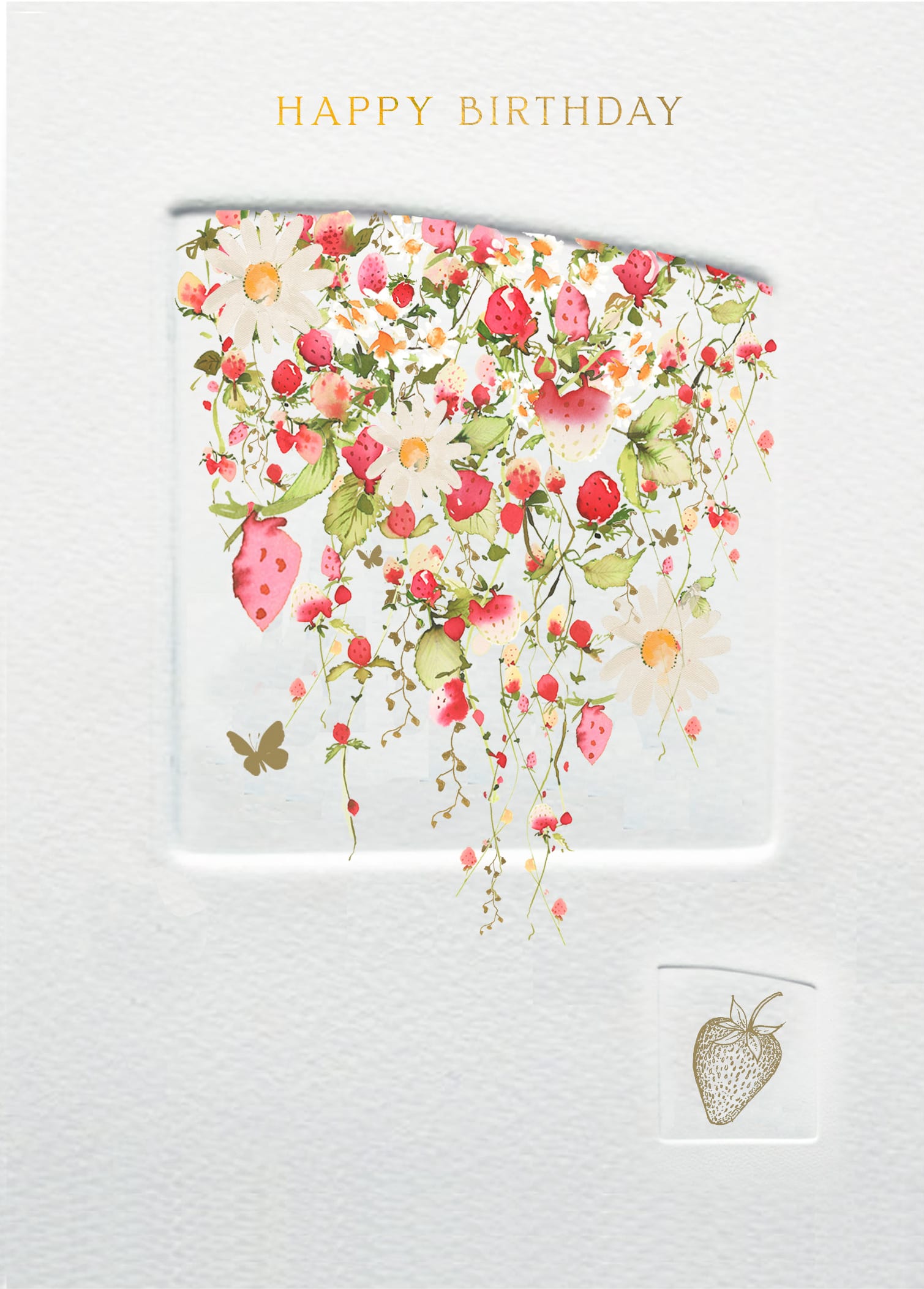 Flower Press: Strawberries Press