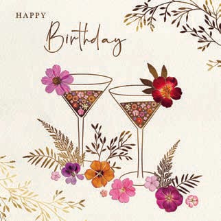 Wildflower Press: Cocktails & Flowers