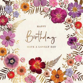 Wildflower Press: Floral Wreath