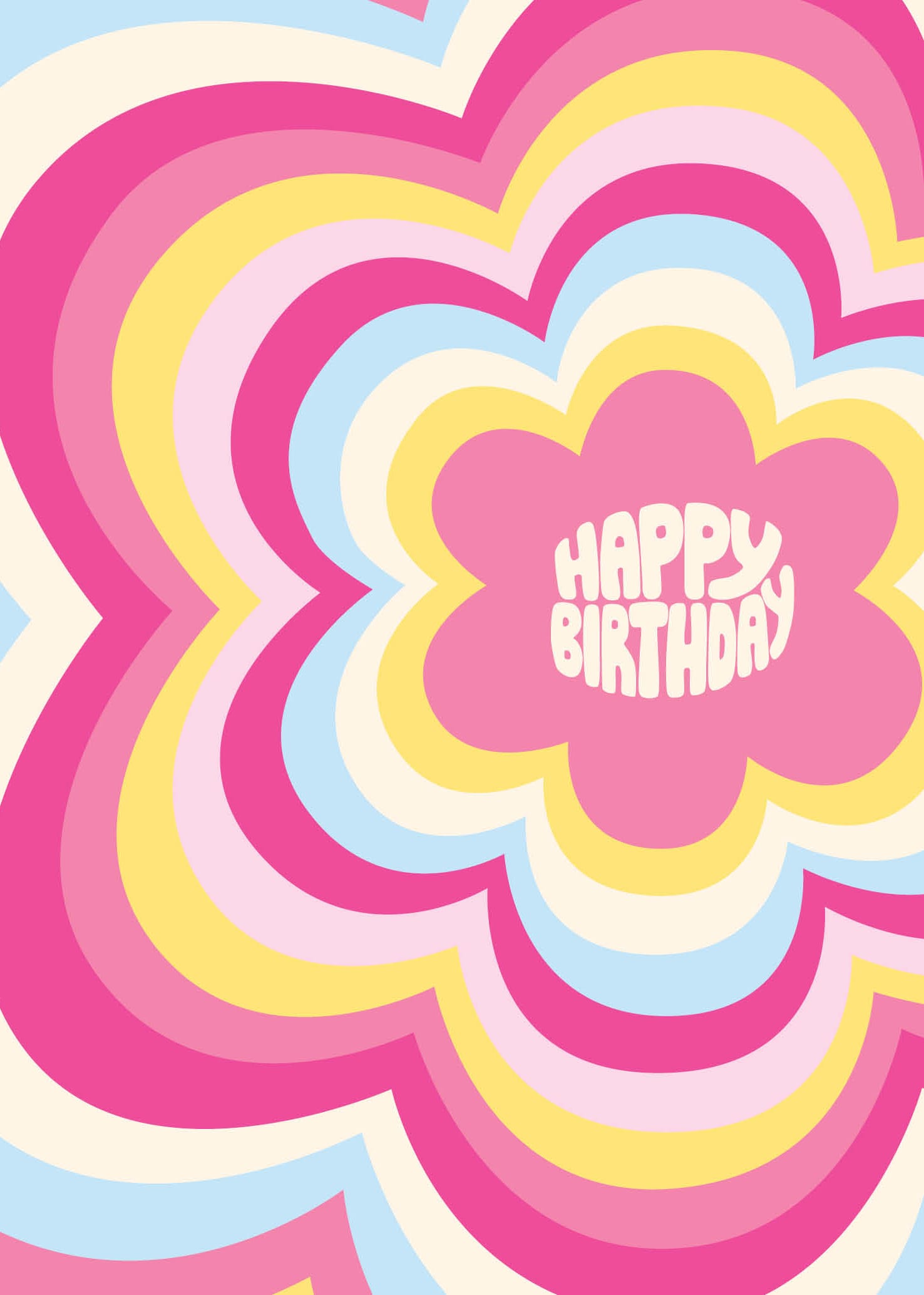 Bday Female Flower Power