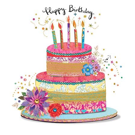 Artisan: Pretty Birthday Cake