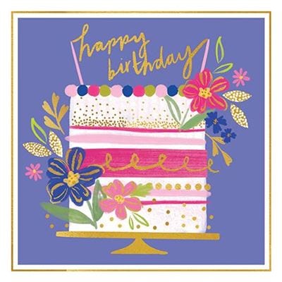Daiquiri: Floral Birthday Cake