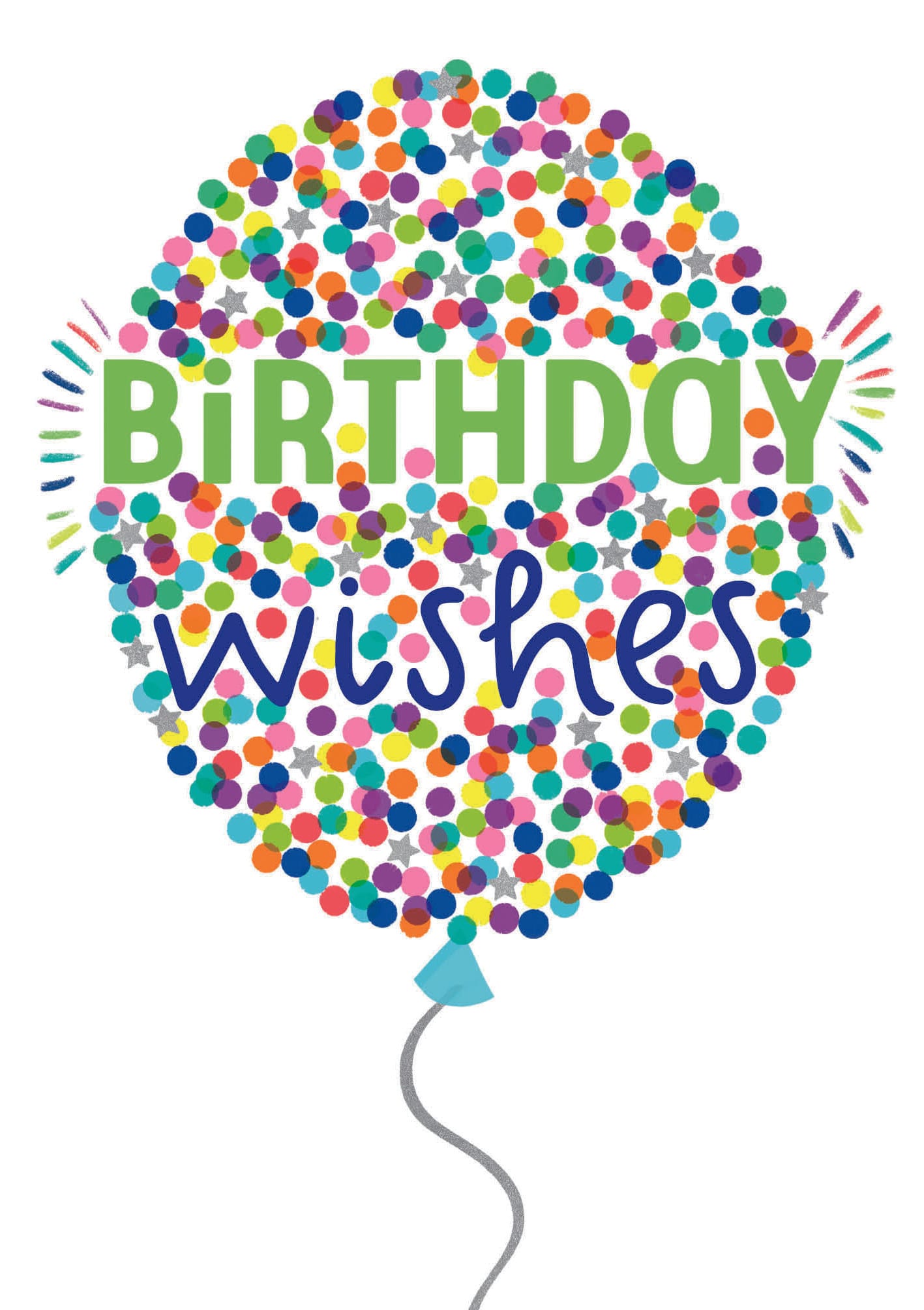 Kaleidoscope: Bday Wishes Balloon
